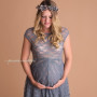 MATERNITY DRESS for photo shoot lace